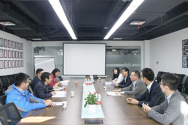 中國(guó)計(jì)量大學(xué)現(xiàn)代科技學(xué)院副院長(zhǎng)一行到訪(fǎng)美控